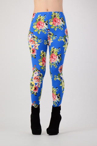 Colanti Bumbac Imprimeu Floral poza 1
