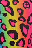 Colanti Colorati Imprimeu Leopard poza detaliu