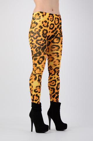 Colanti Seamless Imprimeu Leopard poza 1