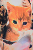 Colanti Seamless Imprimeu Pisici poza detaliu
